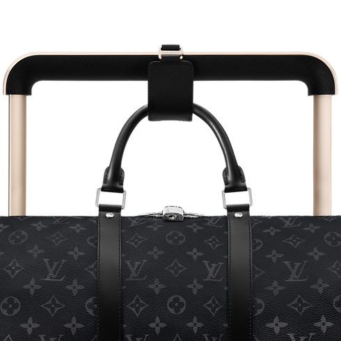 Valise cabine Horizon 55 Cuir Monogram Empreinte Homme Voyage Bagages roulants | LOUIS VUITTON (Zoom produit)