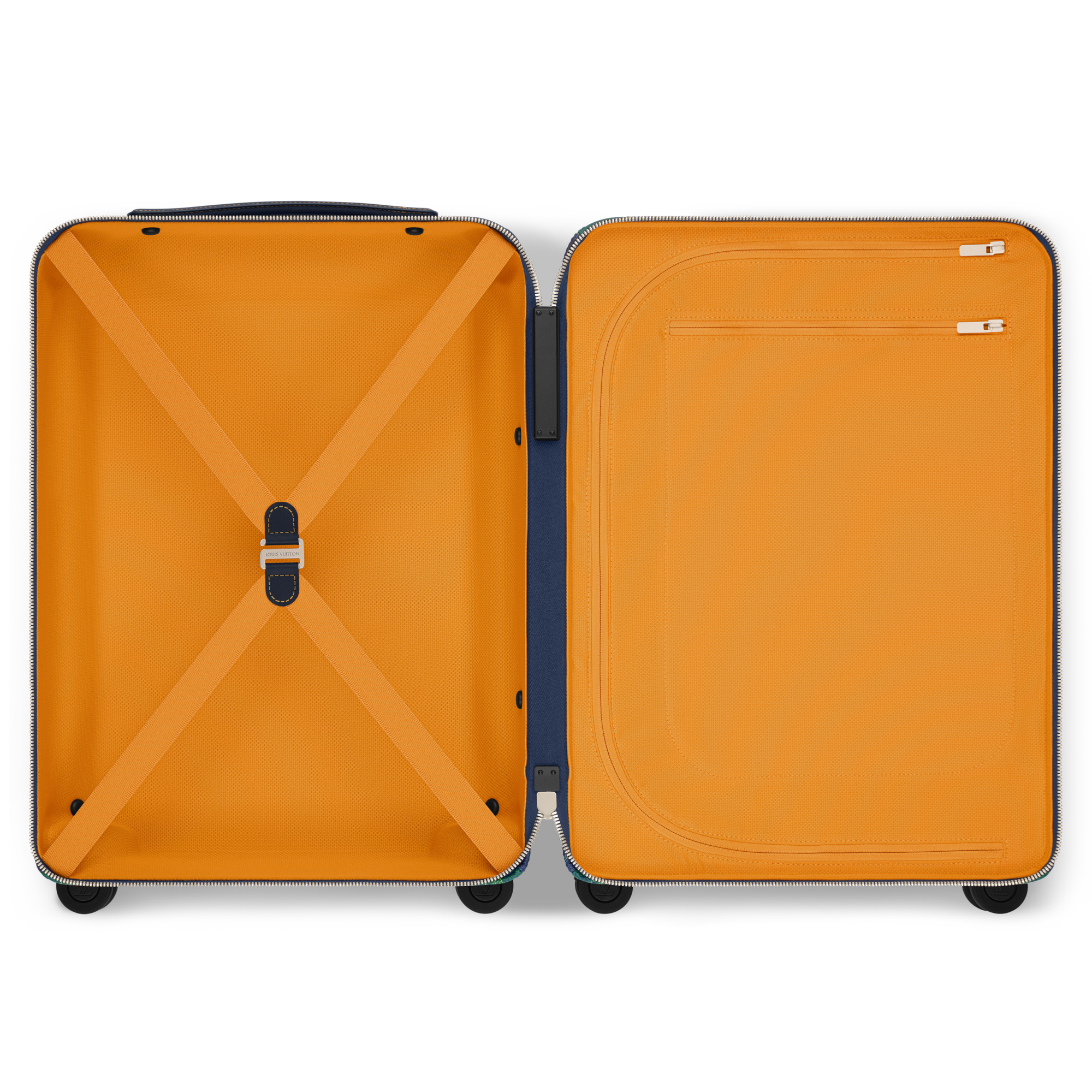 Valise cabine Horizon 55 Monogram Heritage Homme Voyage Bagages roulants | LOUIS VUITTON (Zoom produit)