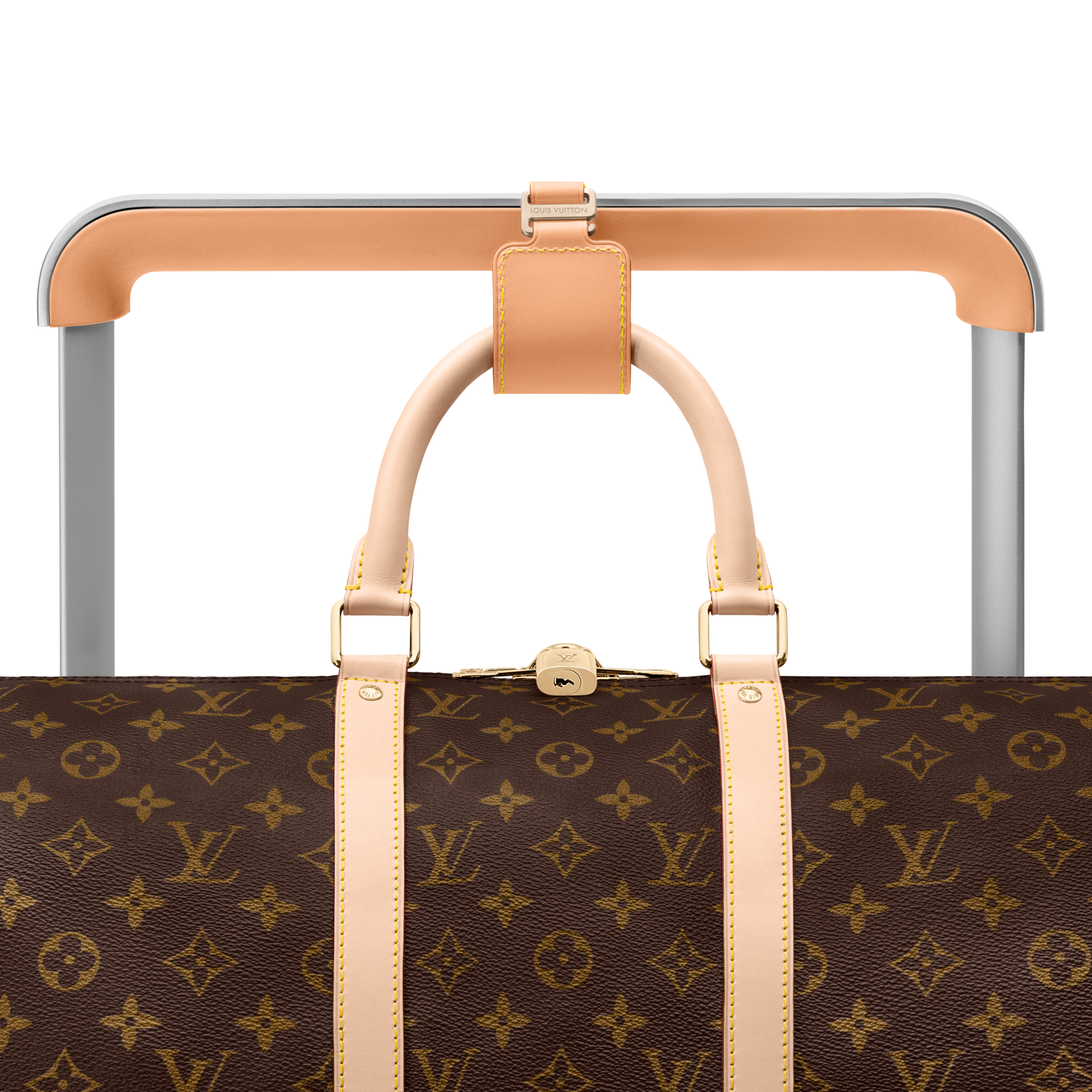 Valise cabine Horizon 55 Monogram Heritage Homme Voyage Bagages roulants | LOUIS VUITTON (Zoom produit)