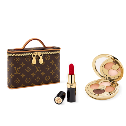 Vanity Case Nice Beauty Toile Monogram Femme Portefeuilles et petite maroquinerie Pochettes et micro sacs | LOUIS VUITTON (Zoom produit)