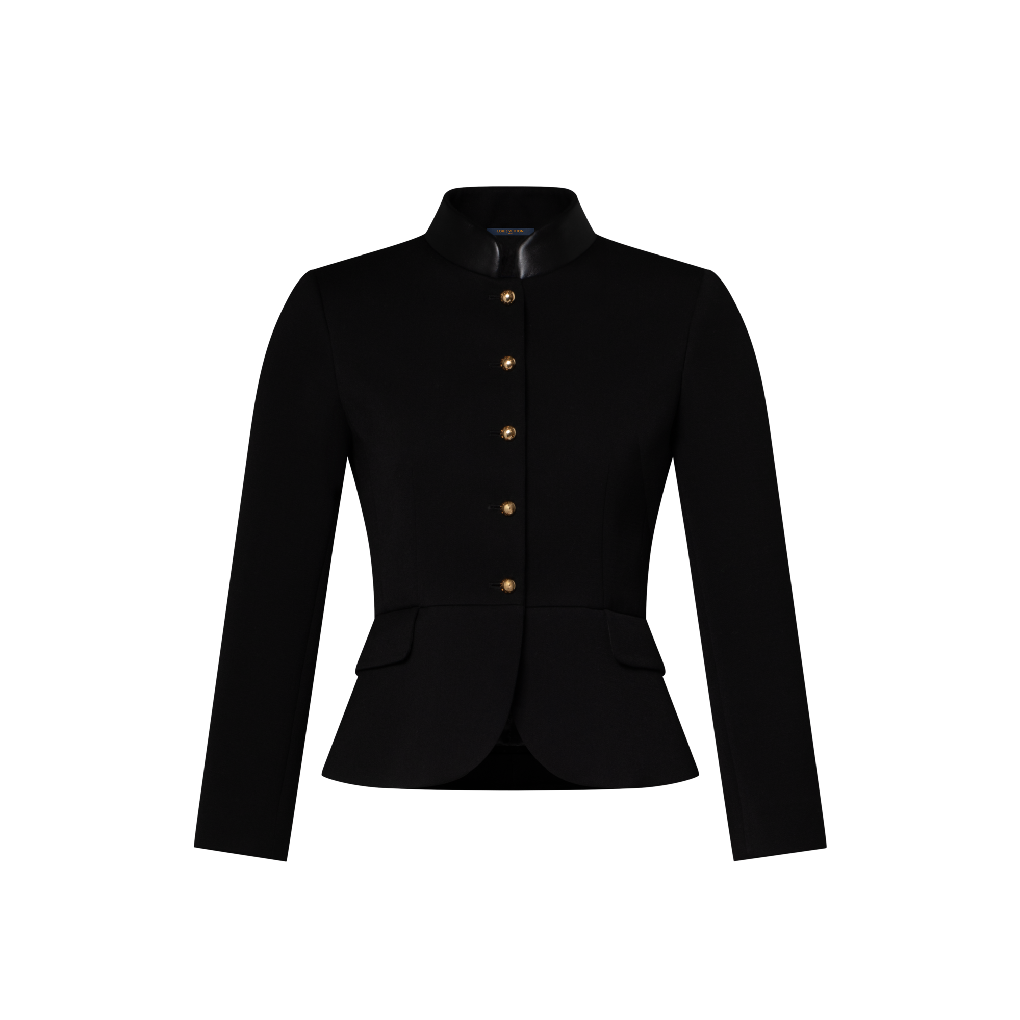 Veste cintrée à détails en cuir  Femme Prêt-à-porter Manteaux et vestes | LOUIS VUITTON (Zoom produit)