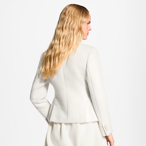 Veste cintrée brossée Femme Prêt-à-porter Manteaux et vestes | LOUIS VUITTON (Zoom produit)