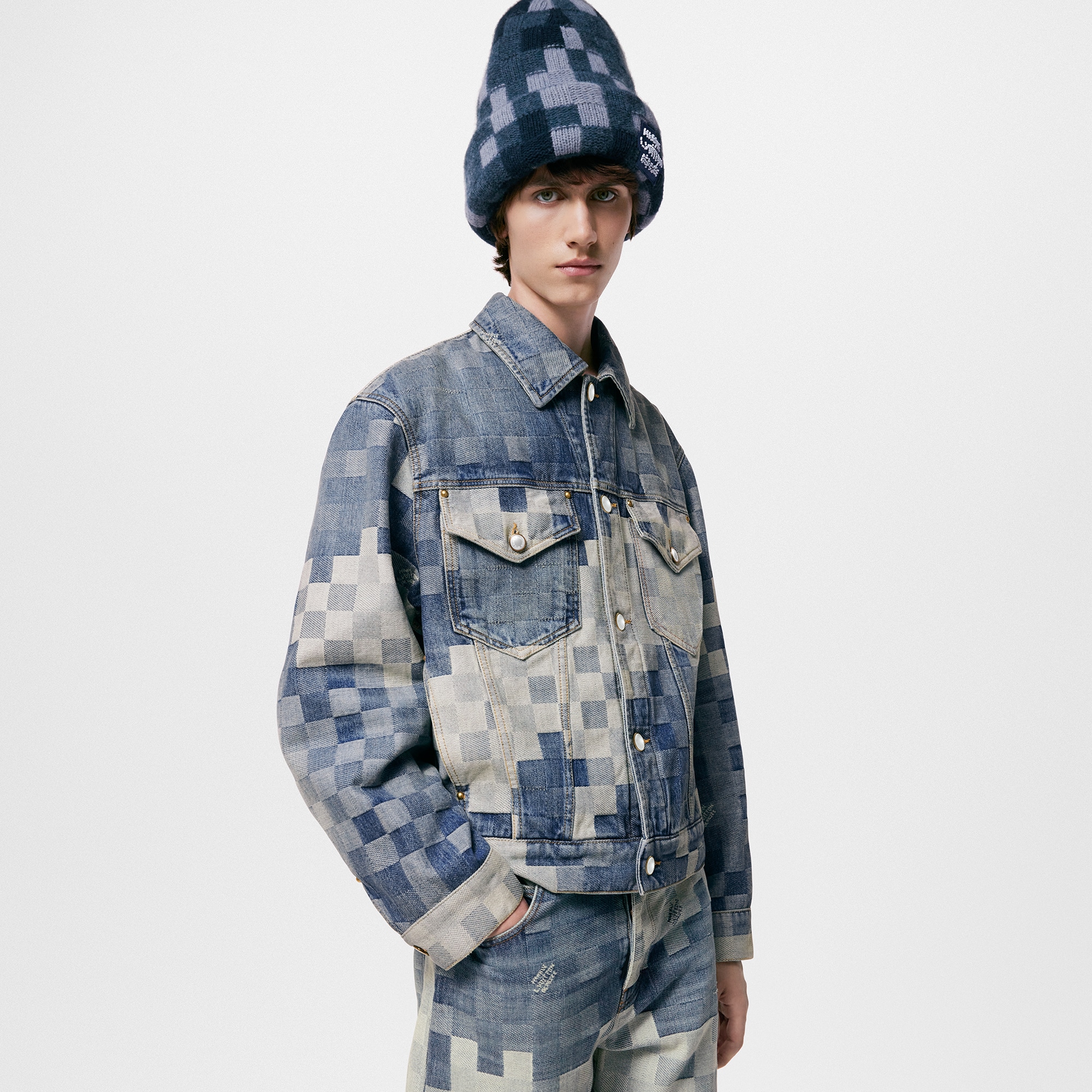 Blouson Homme Veste Louis Vuitton Prix Veste Réversible Monogram