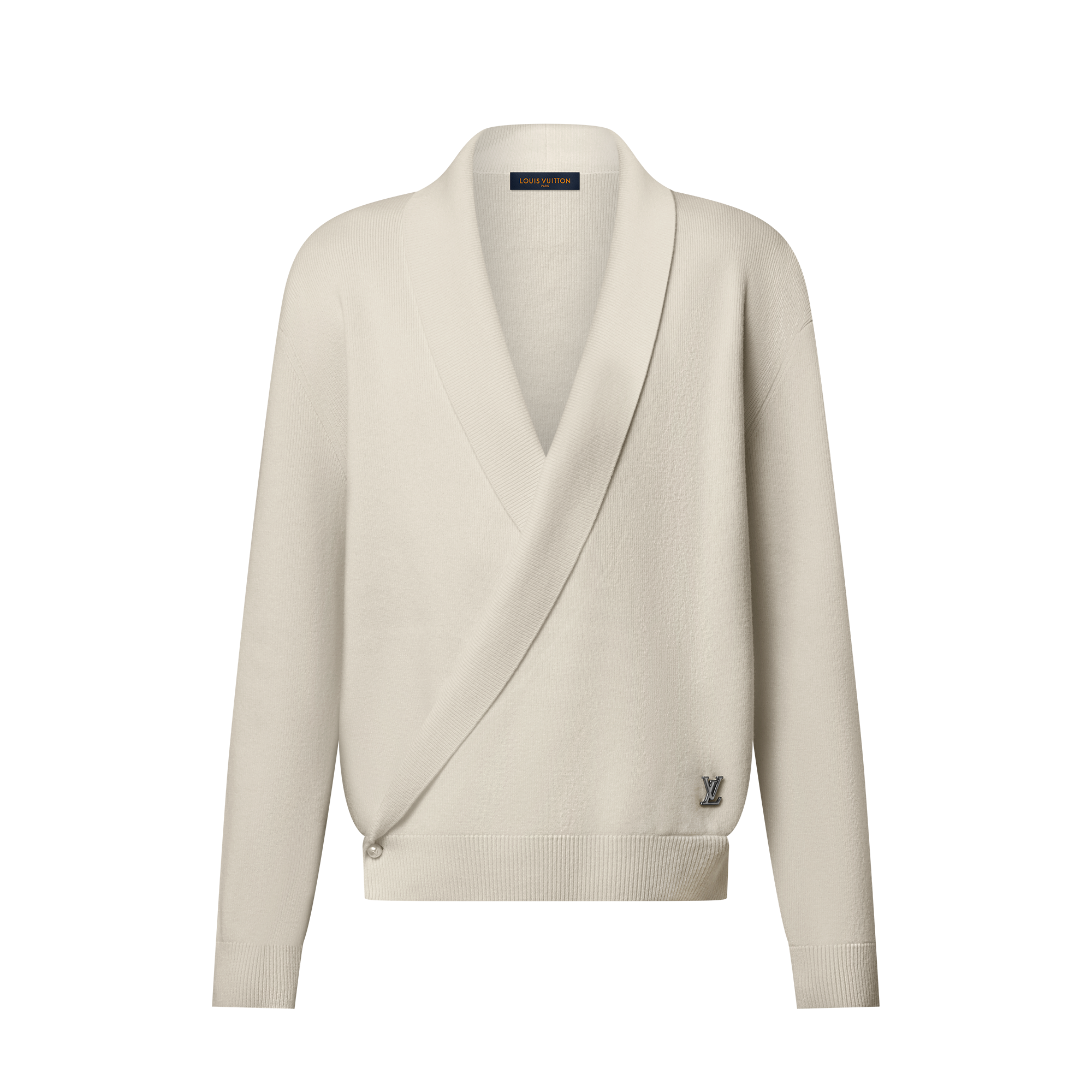 Veste col châle en maille  Homme Prêt-à-porter Tout le prêt-à-porter | LOUIS VUITTON (Zoom produit)