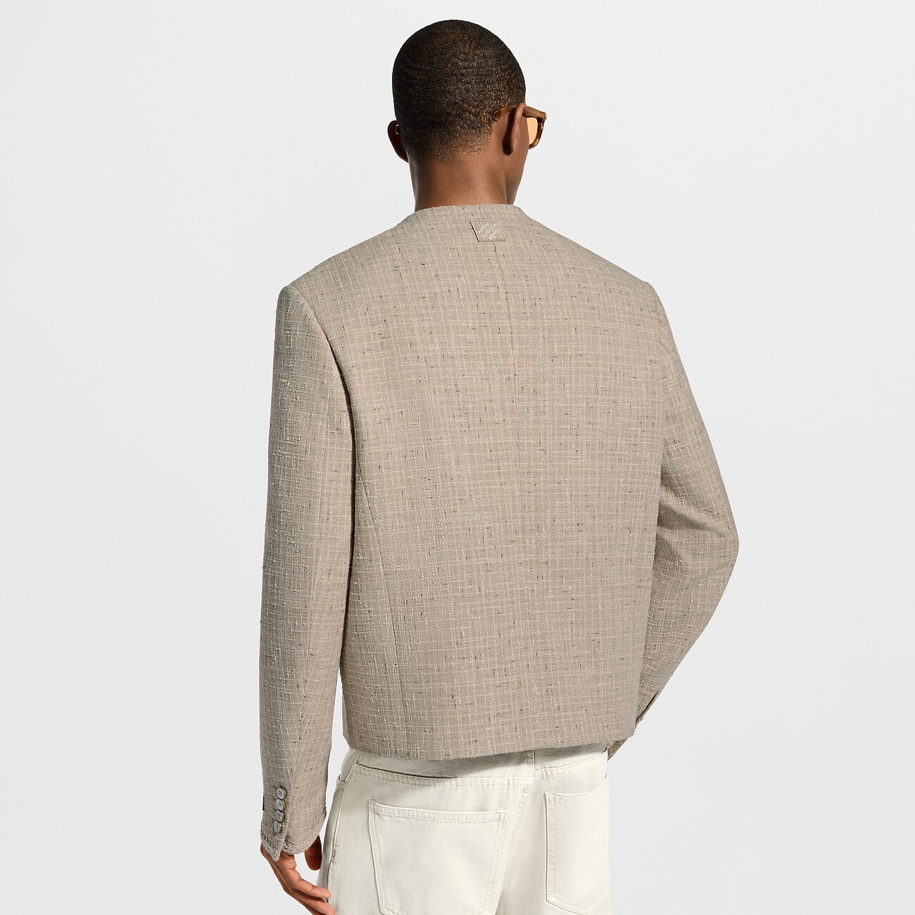 Veste d'été chic sans col | LOUIS VUITTON