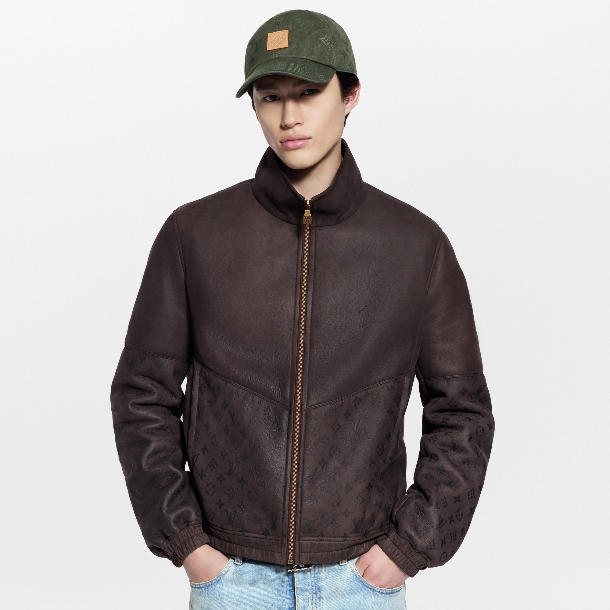 Veste de jogging en shearling  Homme Prêt-à-porter Manteaux et blousons | LOUIS VUITTON (Zoom produit)