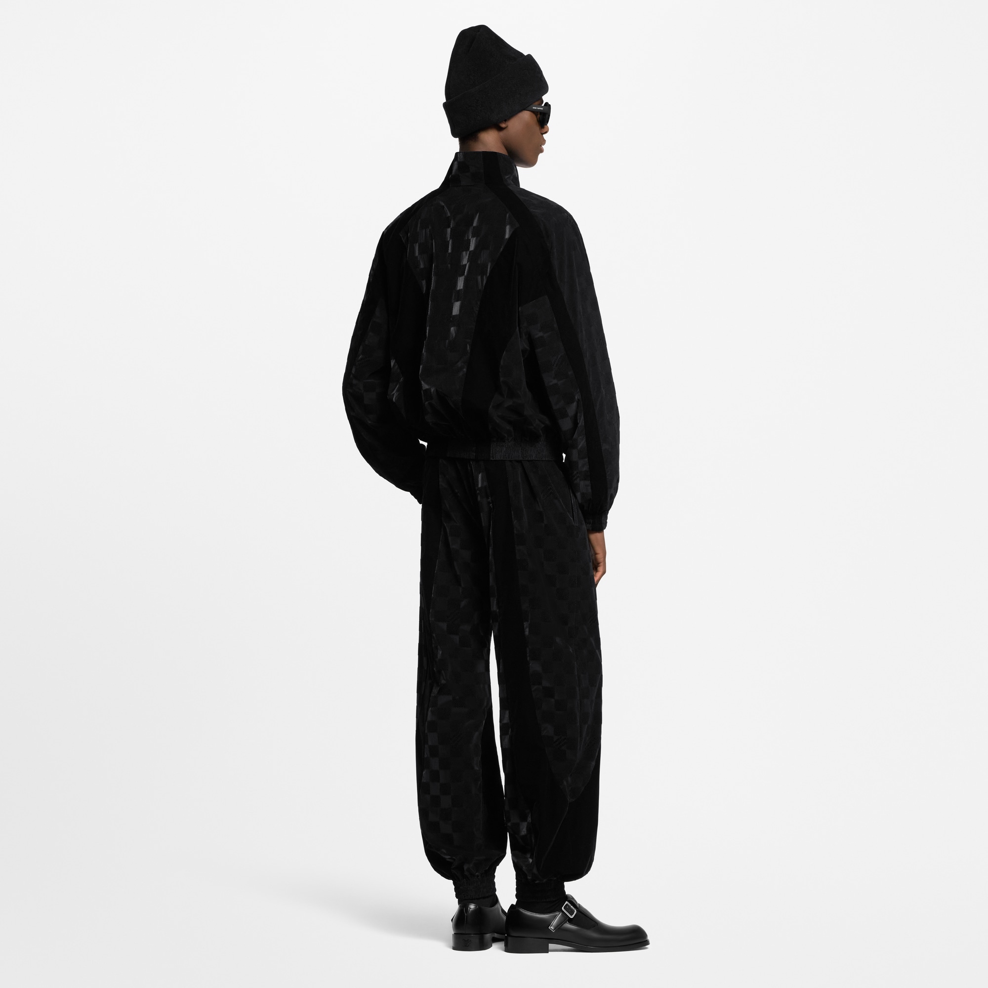 Veste de jogging technique floquée Damier  Homme Prêt-à-porter Manteaux et blousons | LOUIS VUITTON (Zoom produit)