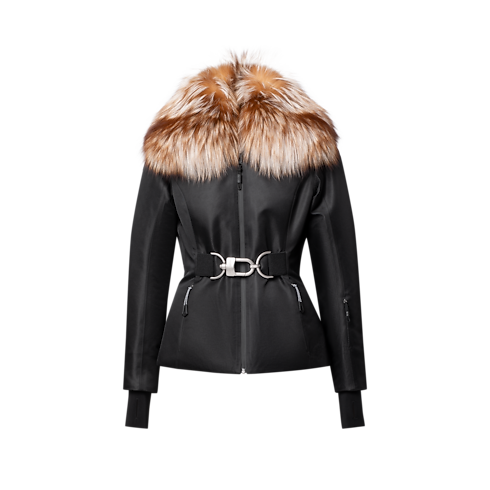 Veste de ski à ceinture et col en renard Femme Prêt-à-porter Manteaux et vestes | LOUIS VUITTON (Zoom produit)