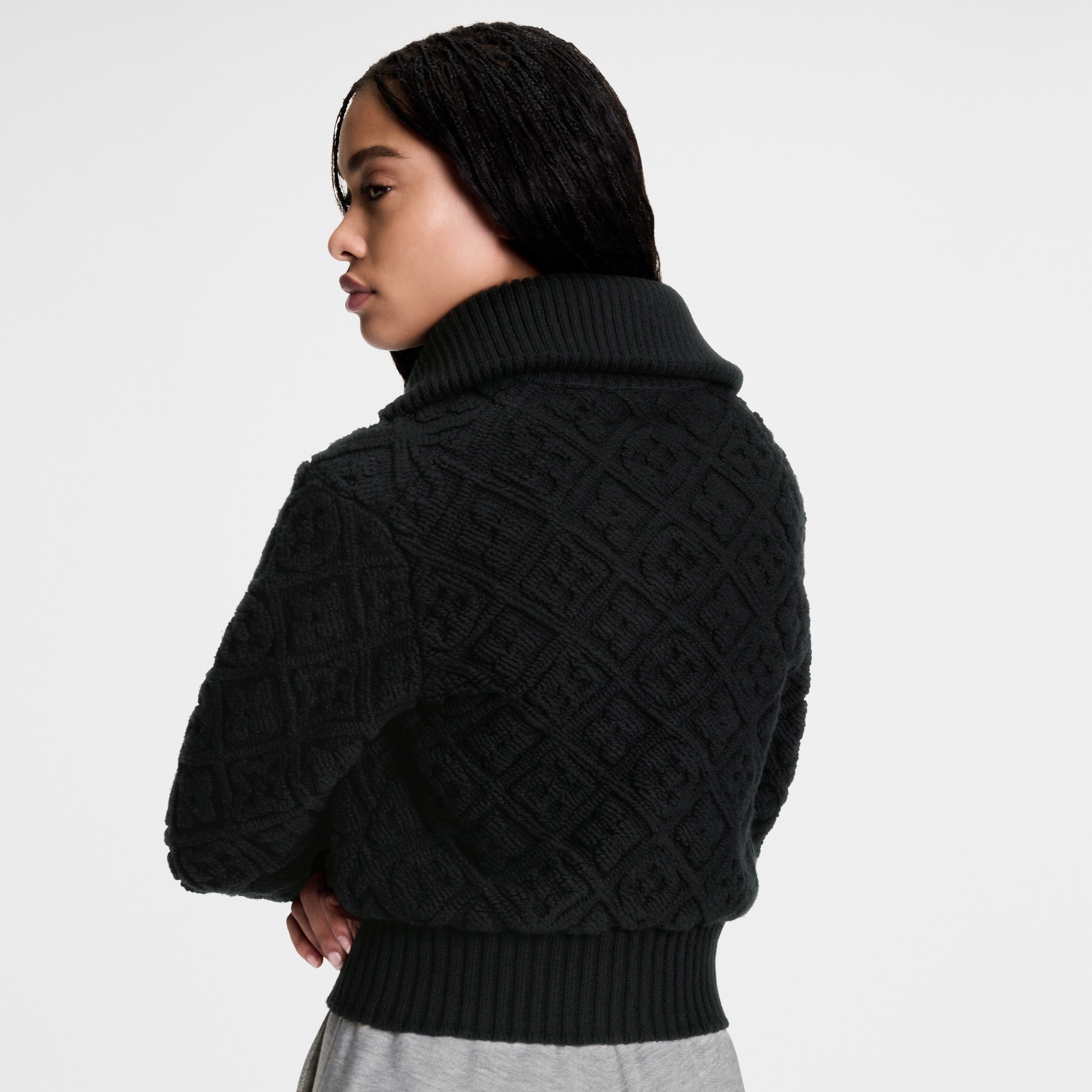 Veste en tissu éponge Monogram  Femme Prêt-à-porter Maille | LOUIS VUITTON (Zoom produit)