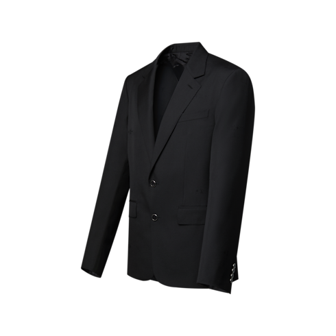 Veste Gaston droite en jacquard Homme Prêt-à-porter Tout le prêt-à-porter | LOUIS VUITTON (Zoom produit)