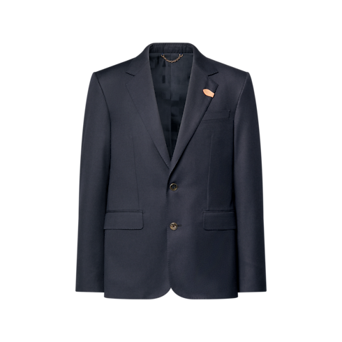 Veste Gaston droite en soie et cachemire Homme Prêt-à-porter Tout le prêt-à-porter | LOUIS VUITTON (Zoom produit)