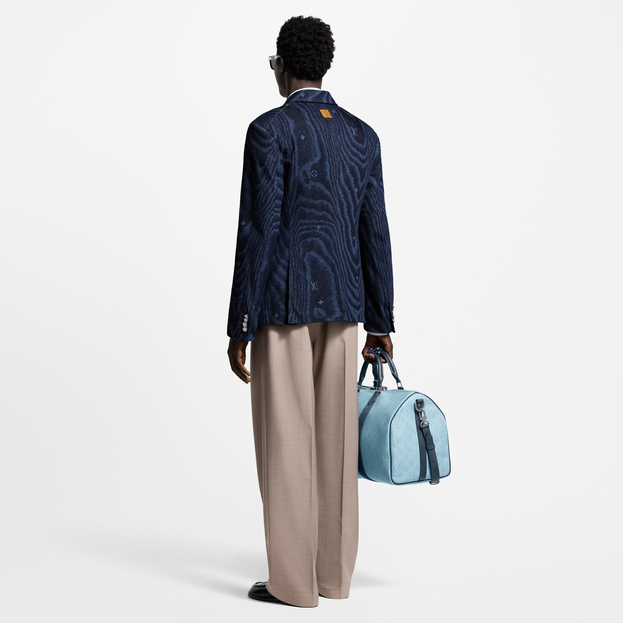 Veste habillée croisée en denim  Homme Prêt-à-porter Tout le prêt-à-porter | LOUIS VUITTON (Zoom produit)