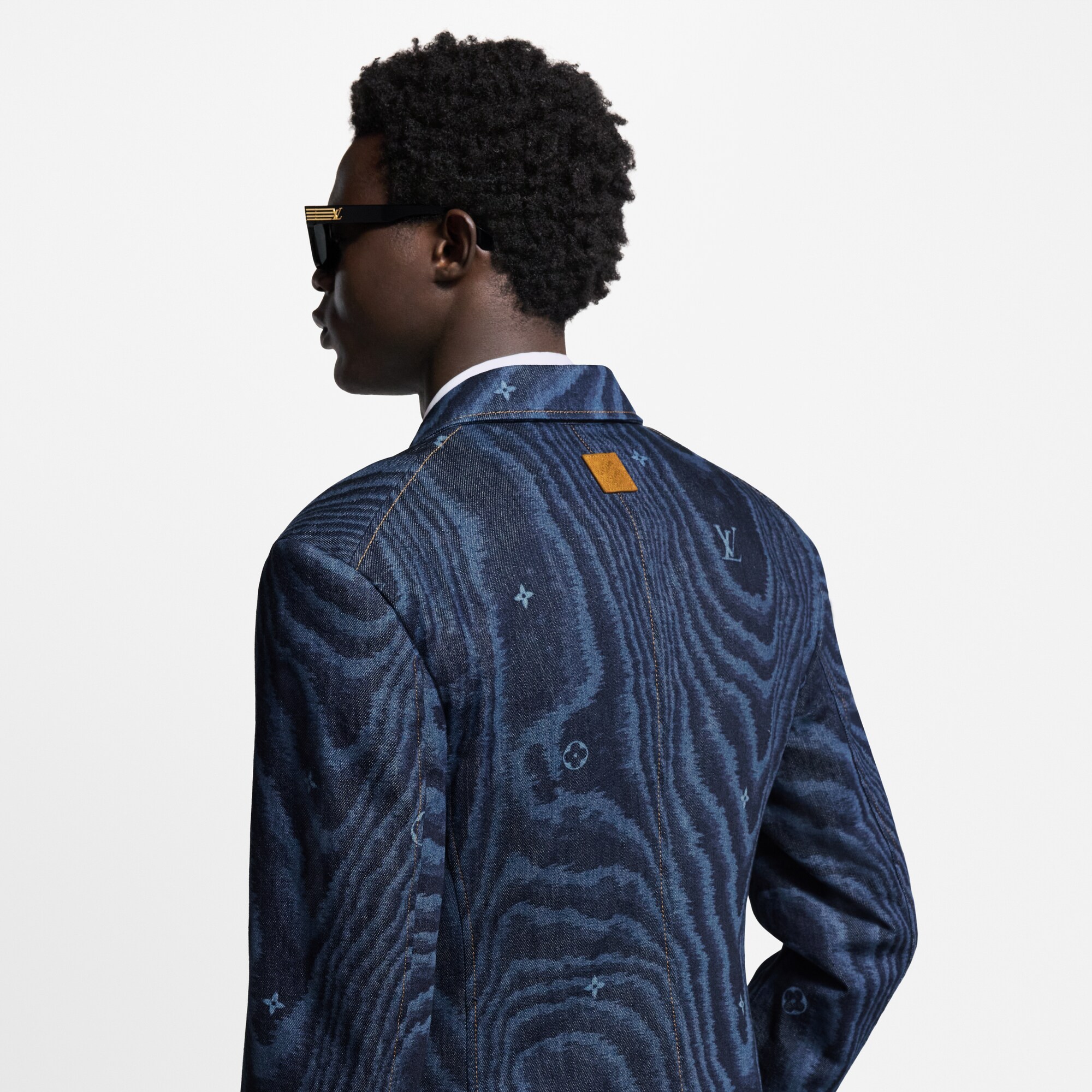 Veste habillée croisée en denim  Homme Prêt-à-porter Tout le prêt-à-porter | LOUIS VUITTON (Zoom produit)
