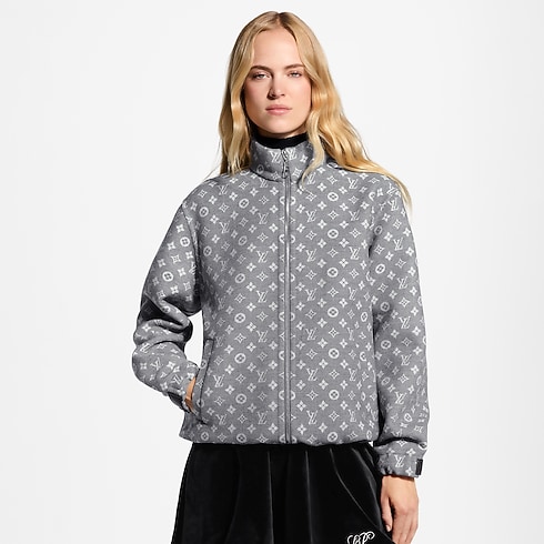 Veste Monogram à fermeture éclair Femme Prêt-à-porter Manteaux et vestes | LOUIS VUITTON (Zoom produit)