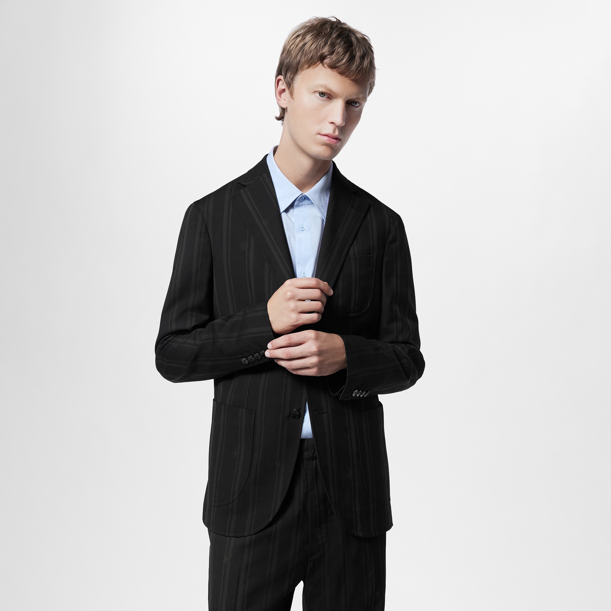 Veste Napolitana droite en laine  Homme Prêt-à-porter Vestes | LOUIS VUITTON (Zoom produit)