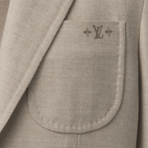 Veste Napolitana en jacquard Homme Prêt-à-porter Vestes | LOUIS VUITTON (Zoom produit)