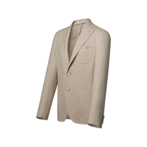 Veste Napolitana en jacquard Homme Prêt-à-porter Vestes | LOUIS VUITTON (Zoom produit)