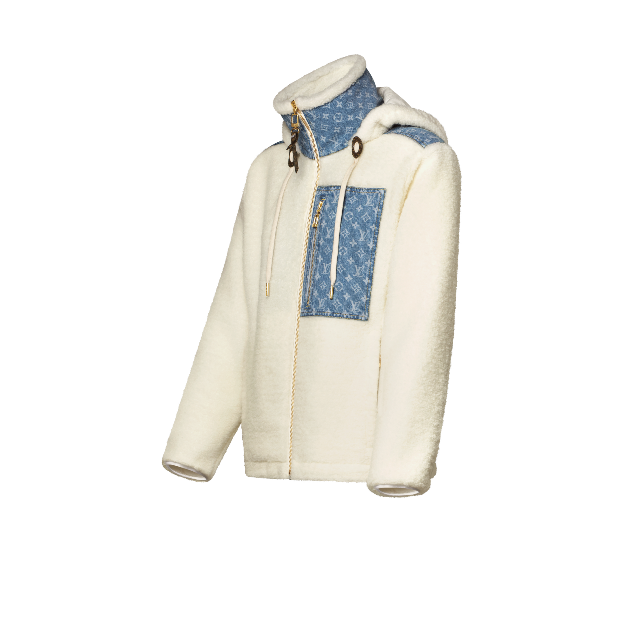 Veste polaire à détails Monogram  Femme Prêt-à-porter Manteaux et vestes | LOUIS VUITTON (Zoom produit)