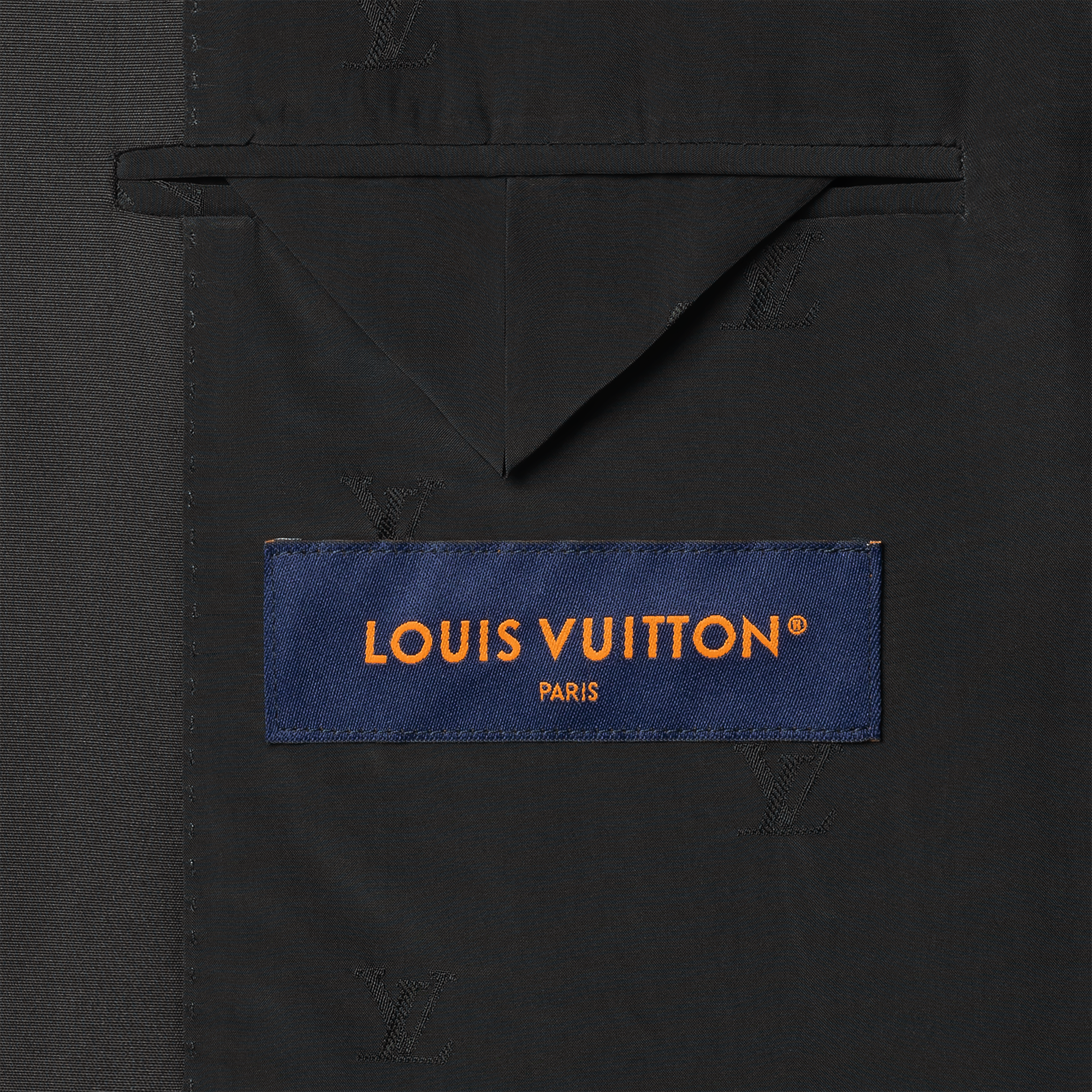 Veste sans col brodée de sequins  Homme Prêt-à-porter Vestes | LOUIS VUITTON (Zoom produit)