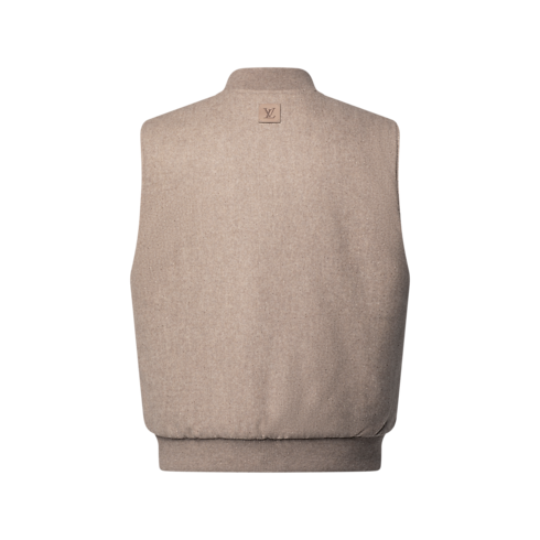 Veste sans manches matelassée en laine réversible Homme Prêt-à-porter Tout le prêt-à-porter | LOUIS VUITTON (Zoom produit)