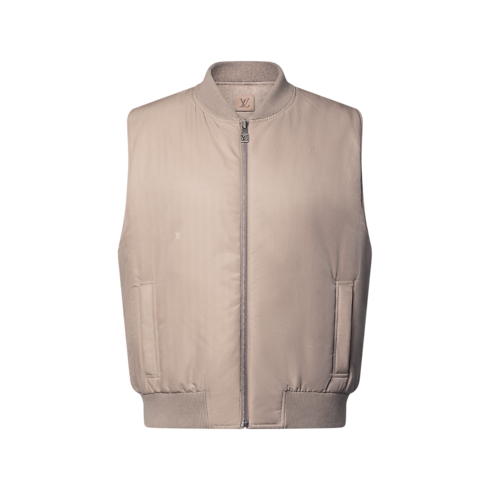 Veste sans manches matelassée en laine réversible Homme Prêt-à-porter Tout le prêt-à-porter | LOUIS VUITTON (Zoom produit)
