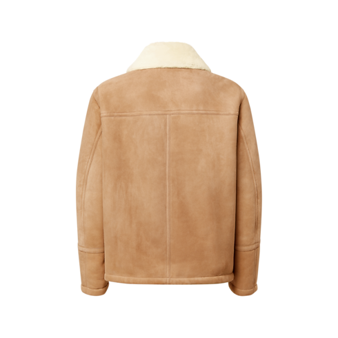 Veste workwear en shearling Homme Prêt-à-porter Tout le prêt-à-porter | LOUIS VUITTON (Zoom produit)