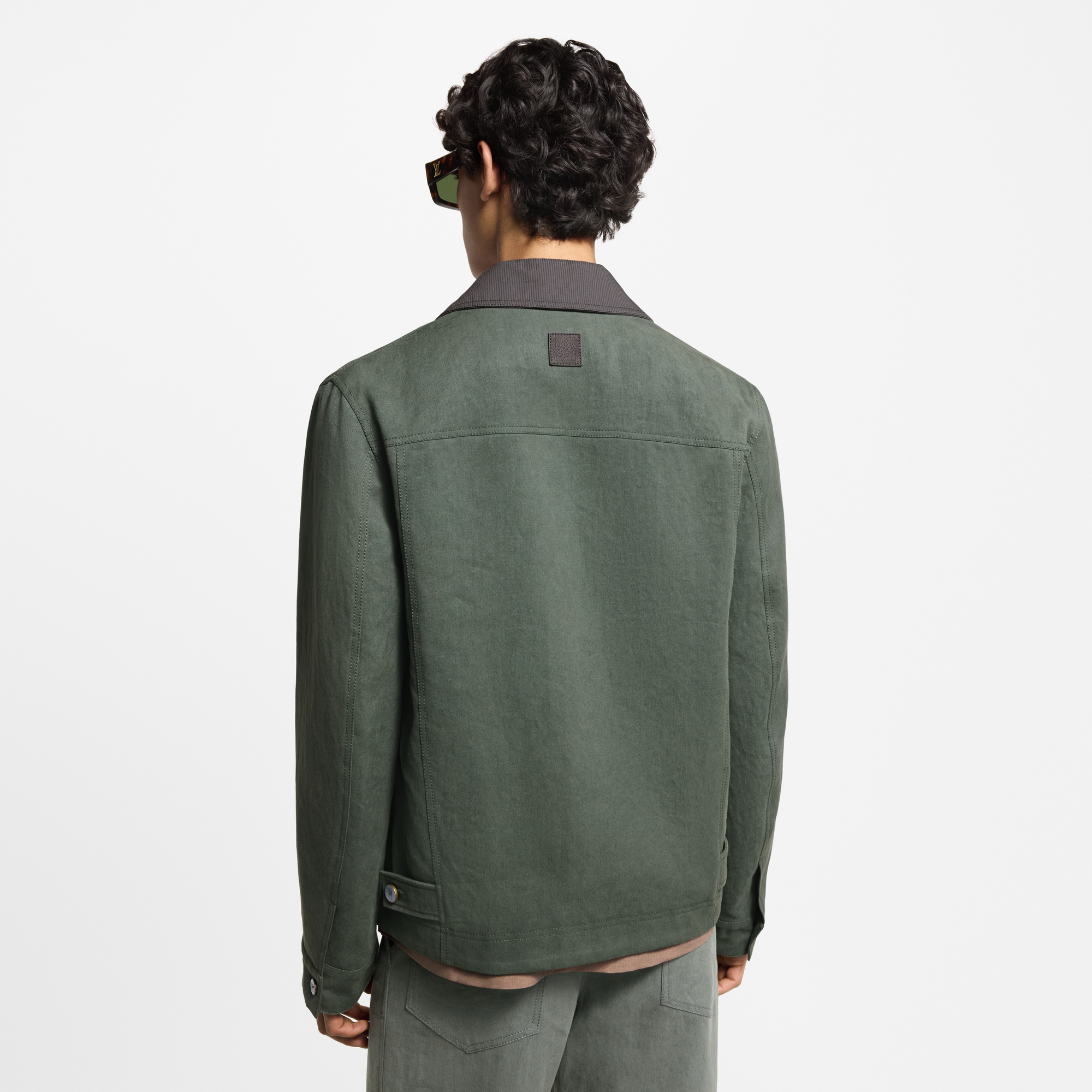 Veste workwear légère en lin  Homme Prêt-à-porter Manteaux et blousons | LOUIS VUITTON (Zoom produit)