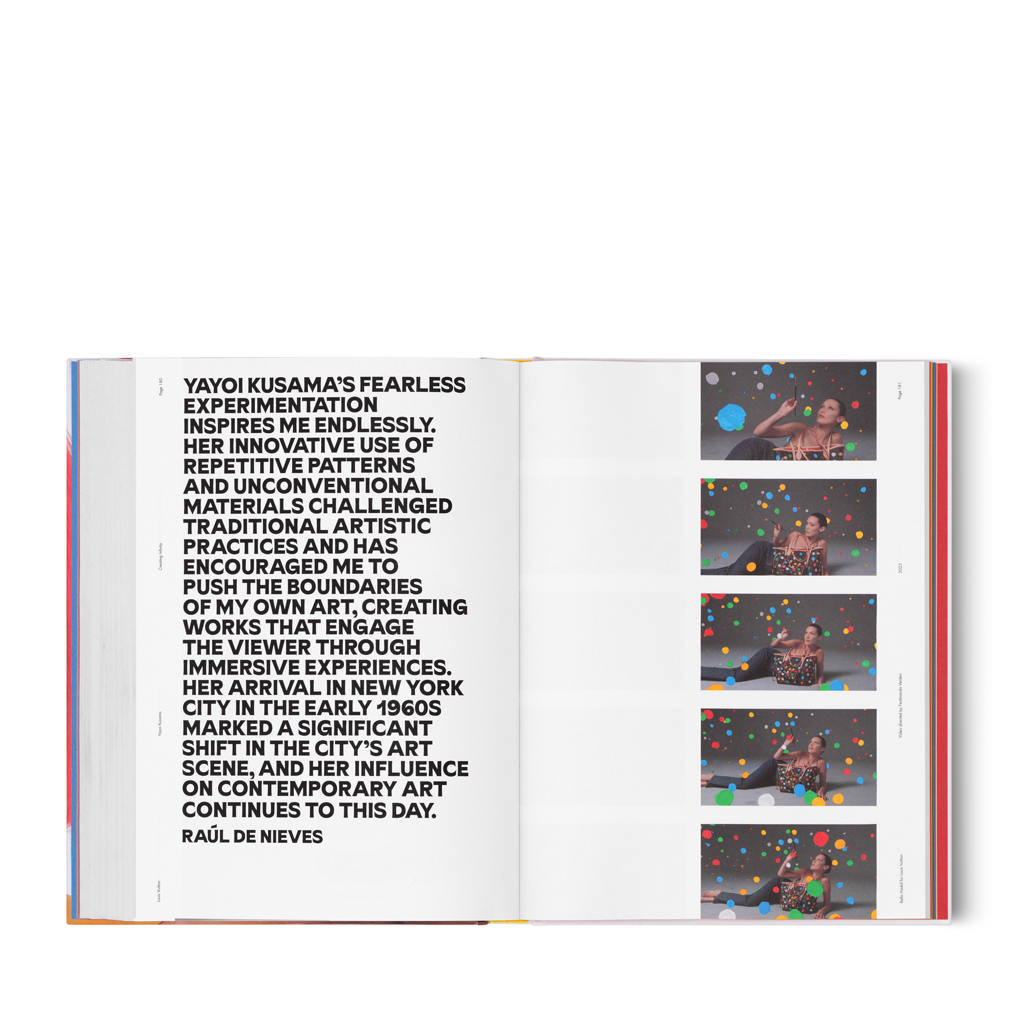 Yayoi Kusama x Louis Vuitton : Creating Infinity  Malles, Voyage et Maison Livres Beaux livres | LOUIS VUITTON (Zoom produit)