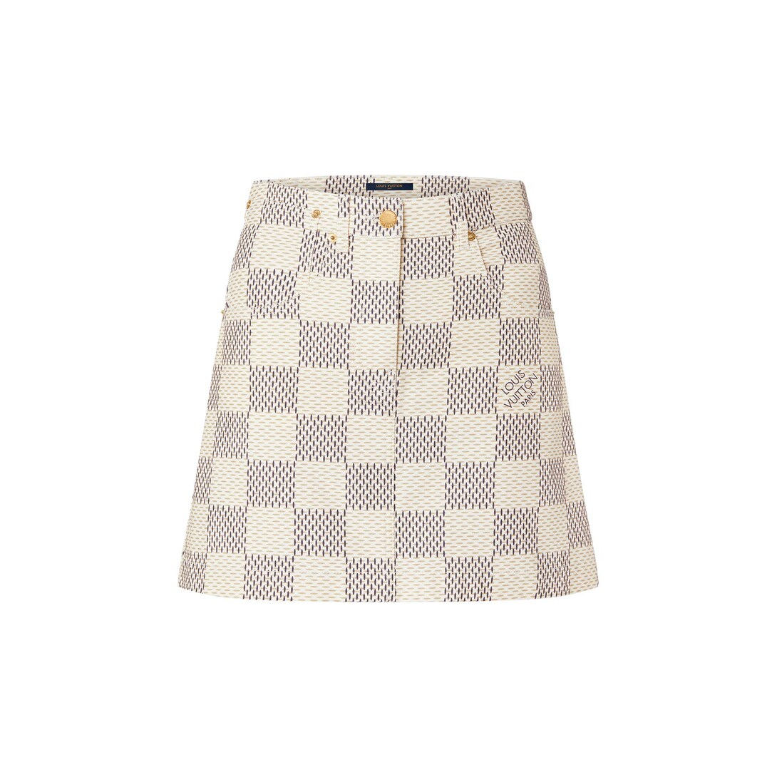 jupe damier