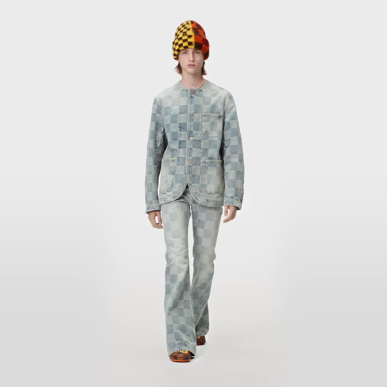 Set Lavé Denim Encolure V